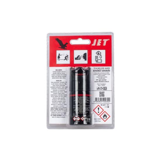 Özel Güvenlik Jet Biber Gazı 40 ml