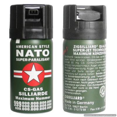 Nato Özel Güvenlik Biber Gazı 40 ML